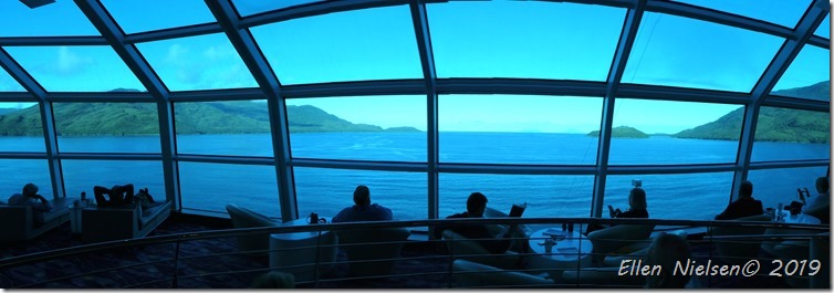 Sky View Café forrest på skibet
